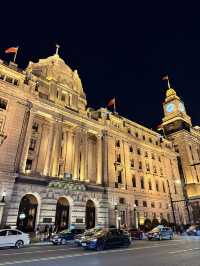 The light of The BUND Shanghai was magical