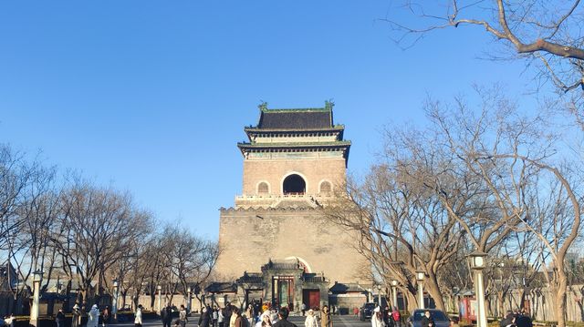 北京鐘鼓樓，中軸線嘅時光回響