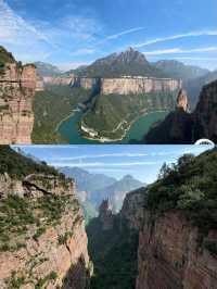 徒步懸崖掛壁公路，探秘北方最震撼嘅山水畫卷！
