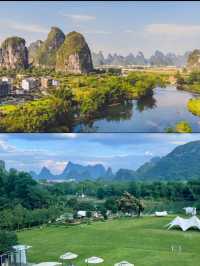 住進陽朔山水畫卷，邂逅遇源景舍