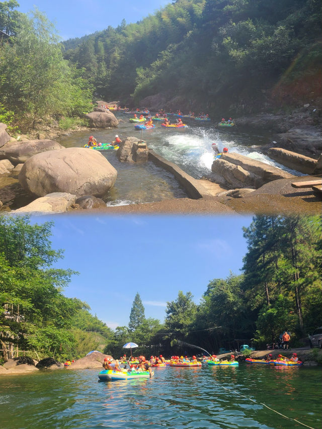 安吉深溪峽谷漂流暑假一日遊