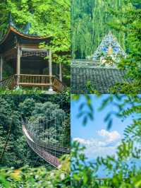 雅安碧峰峽瀑布秘境