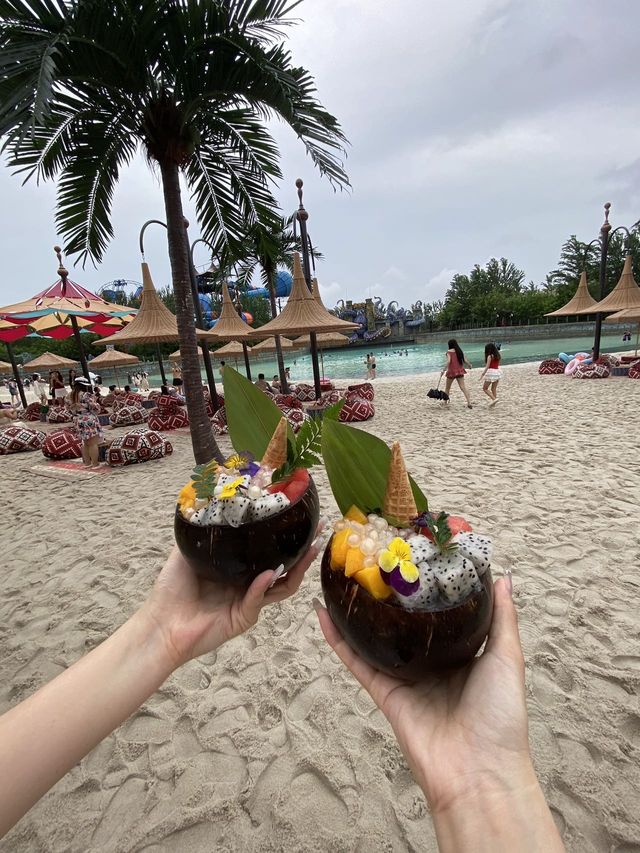 今個夏天三亞分我去了內含打卡位