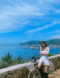 碧海藍天下打卡舟山