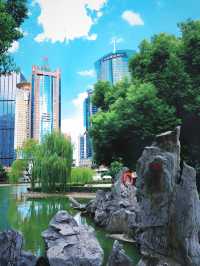 上海陸家嘴中心綠地｜邂逅一片治癒綠洲