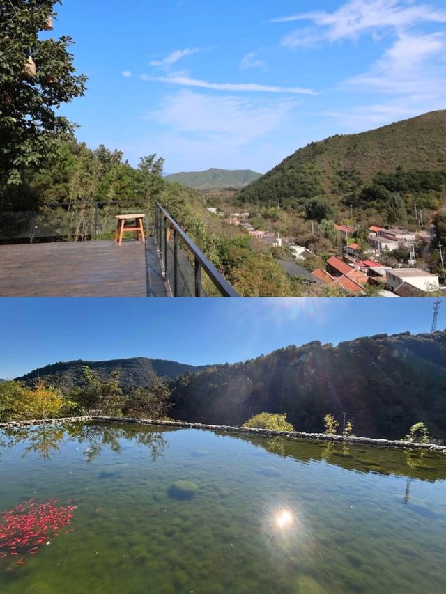薊州半山私湯！泡礦物質溫泉看山，冬天滑雪夏天吸氧
