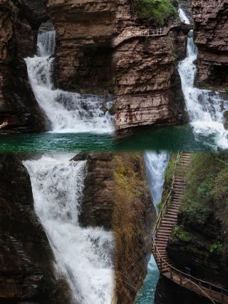 Taihang Mountain Scream Experience: This Canyon in Henan Hides the Sky Road + Glass Walkway—Dare to Challenge It?