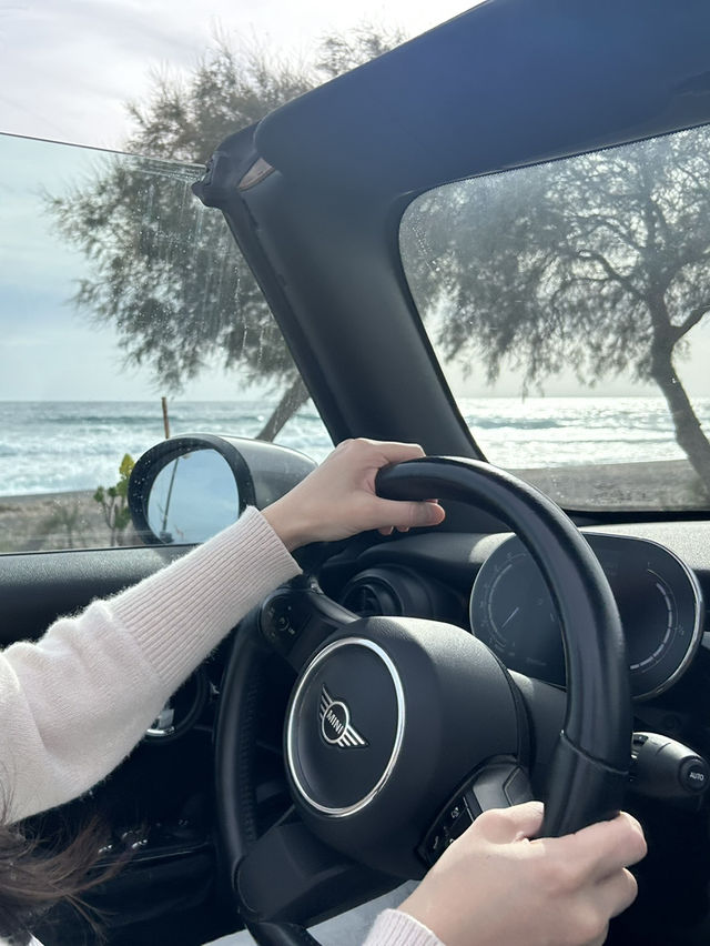 🚗 冬季自駕聖托里尼|人少、好停車、上山下海都自由! 🚗 冬季自駕聖托里尼|人少、好停車、上山下海都自由!