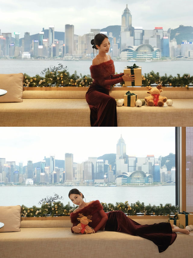 香港聖誕天花板！私藏整個維港的星光