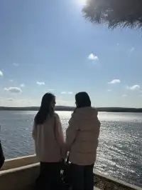 秋天的淨月潭美到失語