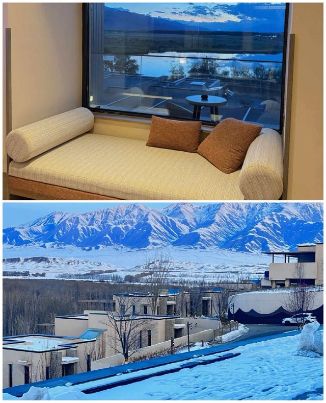 賽里木湖!躺看雪山!人生私湯太美了 賽里木湖!躺看雪山!人生私湯太美了