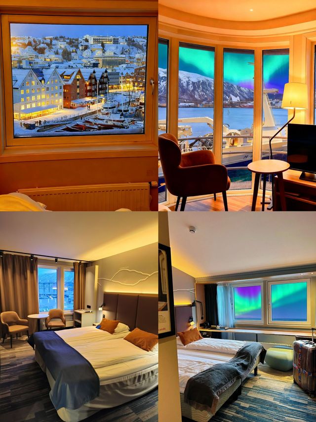 特羅姆瑟!追極光住到了寶藏酒店!好美! 特羅姆瑟!追極光住到了寶藏酒店!好美!