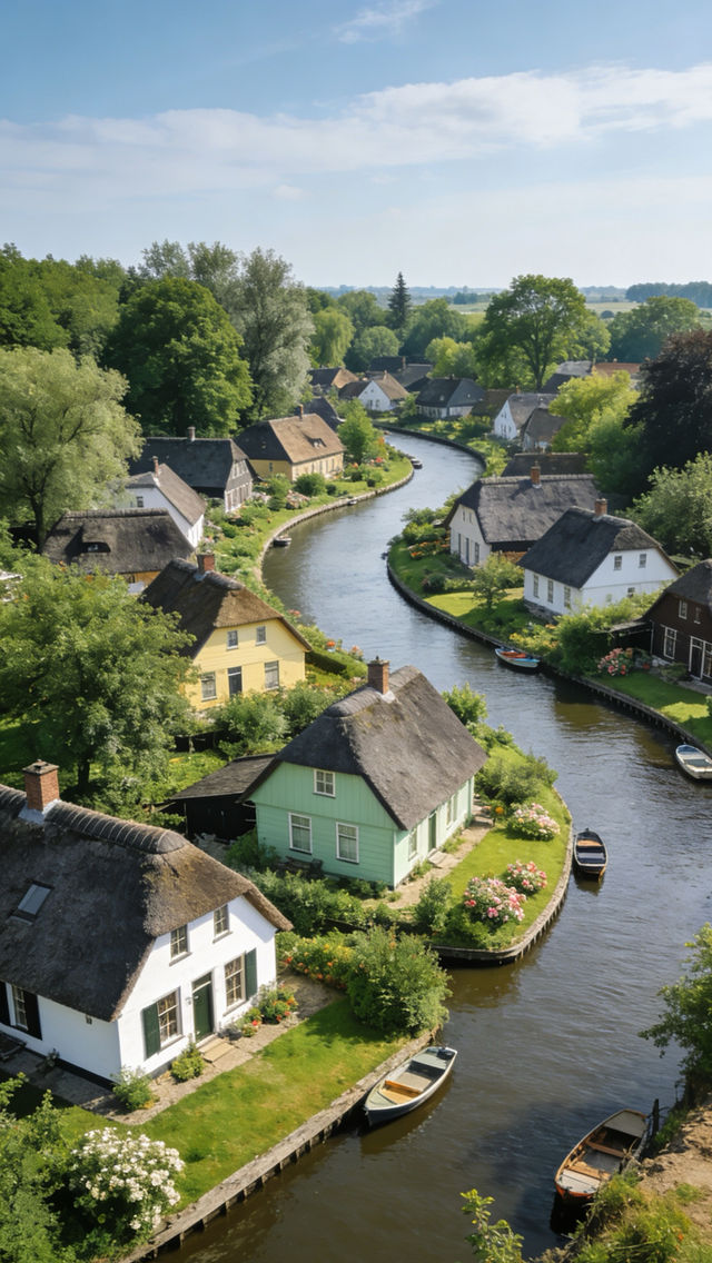 羊角村，一個像童話般的世界