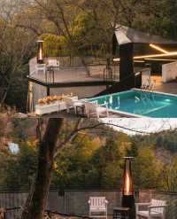 安吉必泡溫泉心!住NookNook,享山野湯泉+圍爐煮茶~