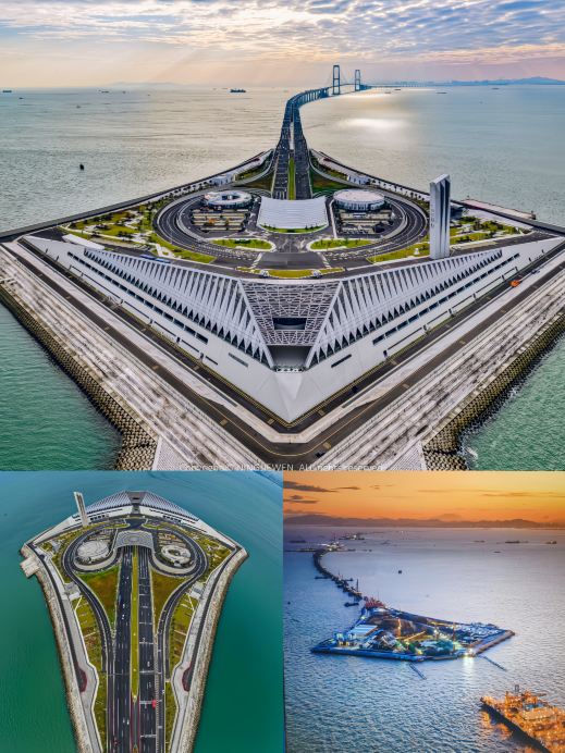 その他 zhongzhisonglang Shenzhen-Zhongshan Link West Artificial Island is Open! A Mega