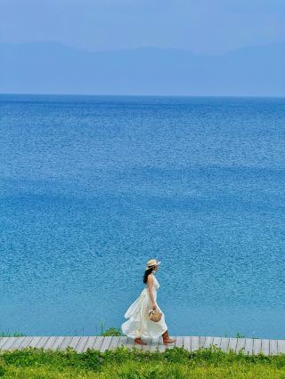 有一種藍，叫賽里木湖的藍附機位