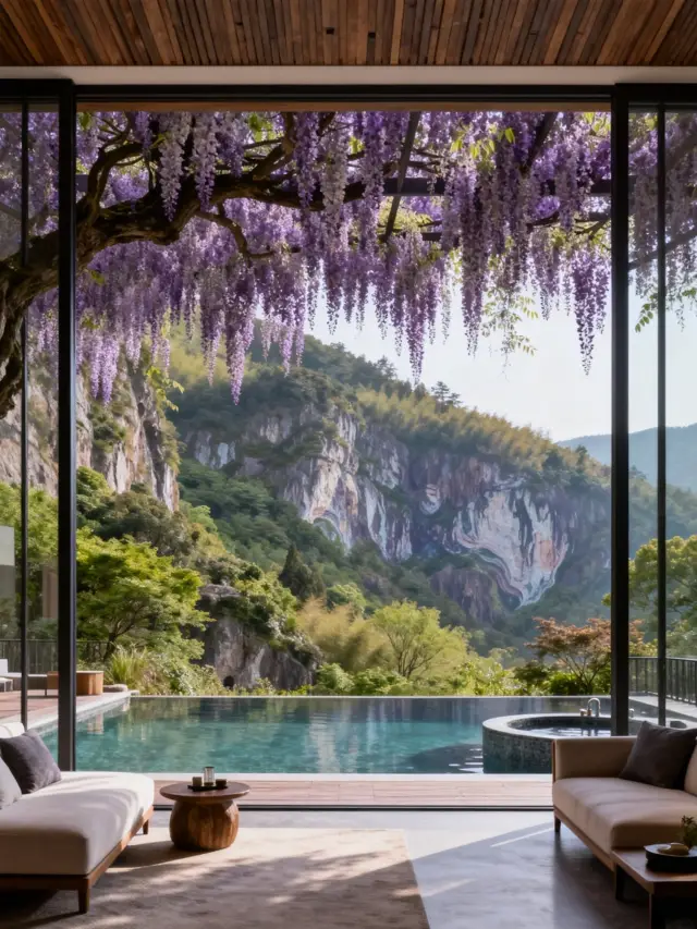 Stay here to enjoy Wuxi's wisteria, a super healing spring outing for kids at Yinyuan