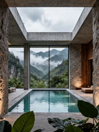 การพักผ่อนริมฝั่งแม่น้ำฟู่ชุนในหมู่บ้านถงหลู จะทำให้ครอบครัวได้สัมผัสกับความงดงามของบ้านเรือนบนภูเขาฟู่ชุนอย่างแท้จริง