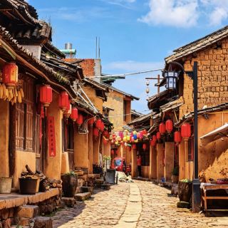 Mizhi Ancient Town | Hometown of "Flowing Brook," Embracing the Slow Life on the Ancient Tea Horse Road.