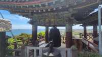 A Temple with Stunning Sea Views