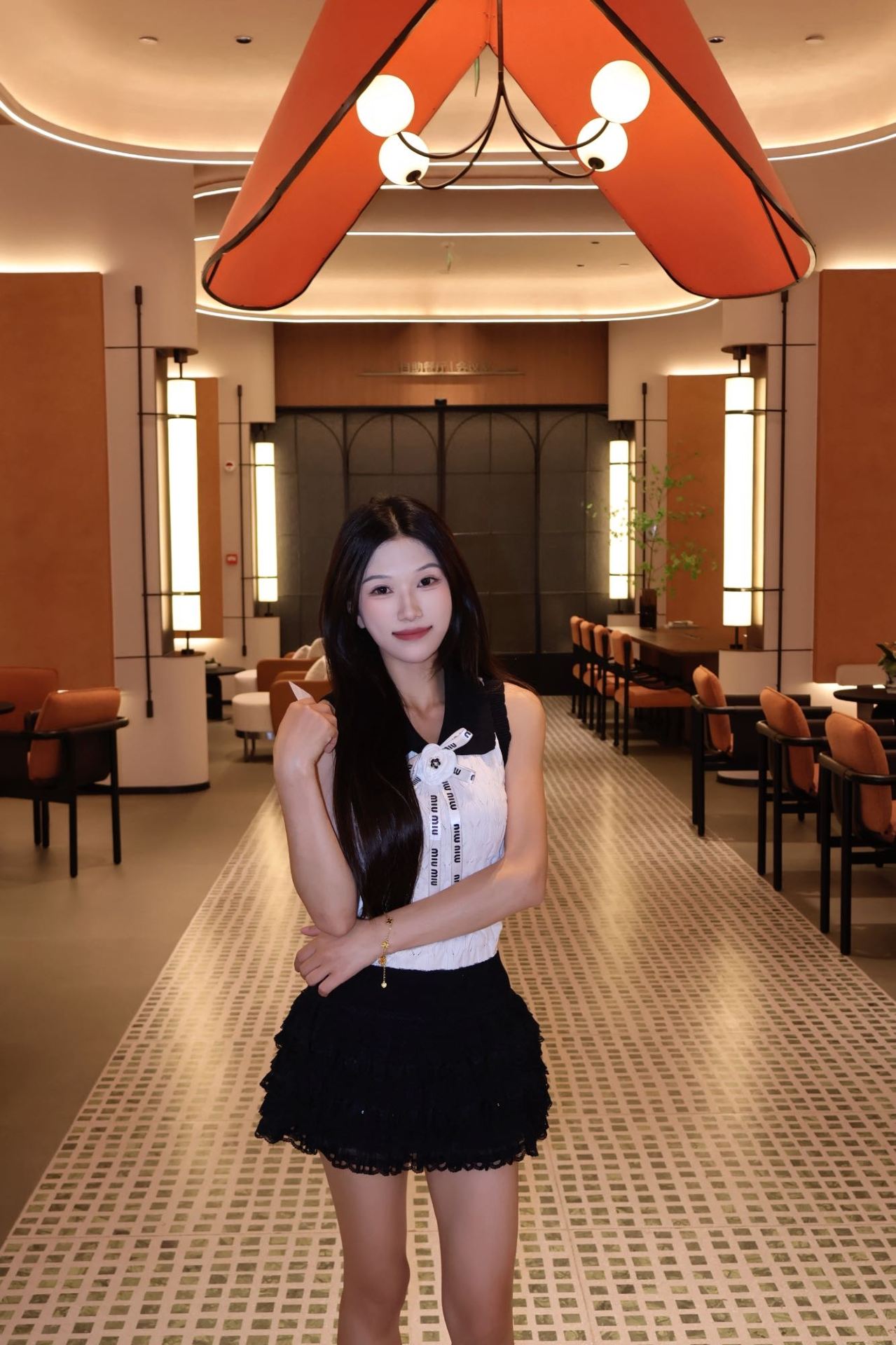 After visiting Movie Town, just relax here