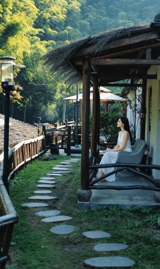 Anji! Accidentally stayed at Wuchen Mingsu in Longtan Valley and was completely healed.
