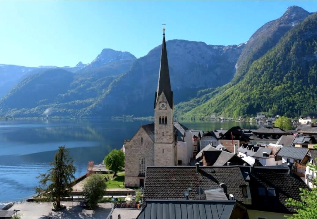 Nestled by the mountains and water, gazing upon life and death