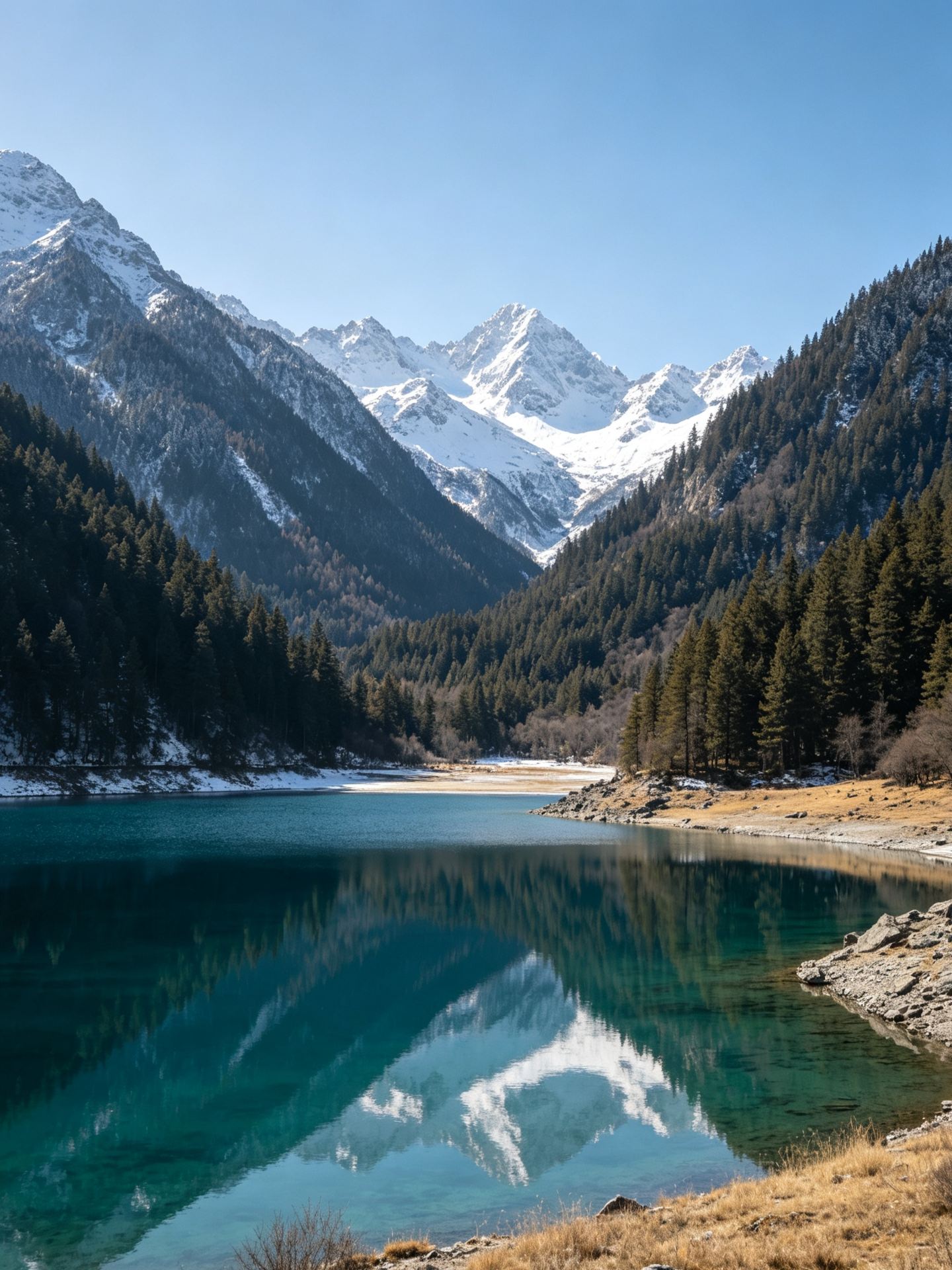 Jiuzhaigou Five-Color Lake | Debunking the rumor! The stunning blue-green color is entirely natural with no artificial dyeing
