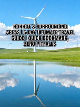 5-day comprehensive guide to Hohhot and surrounding areas with a detailed playbook and quick booking