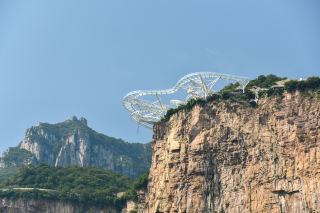 写真の時間順に沿って、ようやく宝泉大峡谷の観光ルートを整理できました。