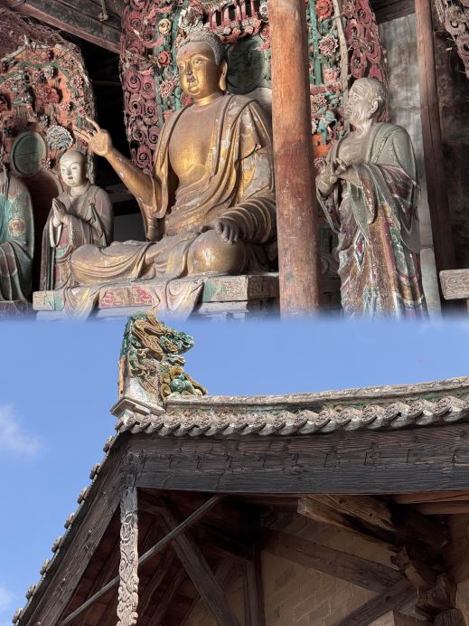 Hongfu Temple: A 900-year-old original Jin Dynasty structure hidden in an earthen fortress