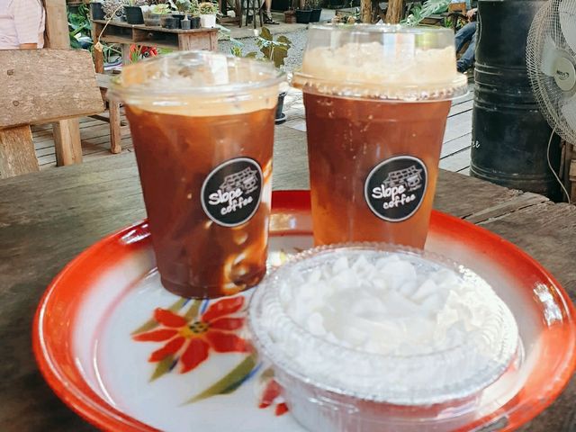 🏡Slppe coffee :  บ้านเบ้ว ณ เมืองแพร่ 🤎☕🍂