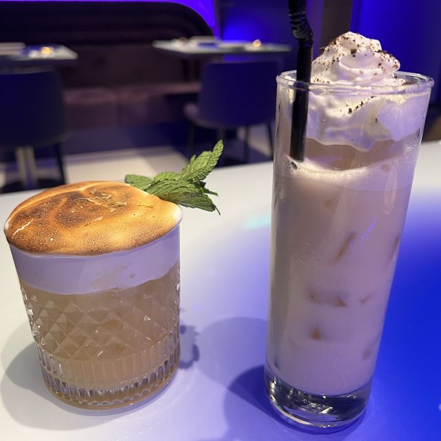 舒適紫色基地，提供多款特別Mocktail