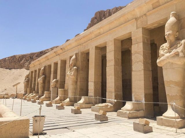 埃及-盧克索🇪🇬屹立至今三千多年的女王神殿