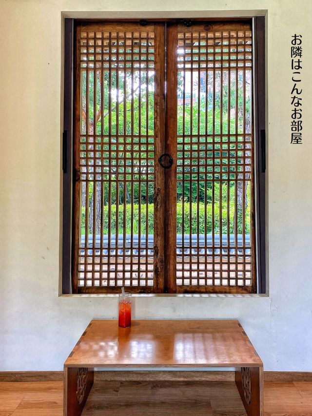 【韓国旅行】優雅✨思いっきり韓国らしさを感じる✨韓屋カフェ