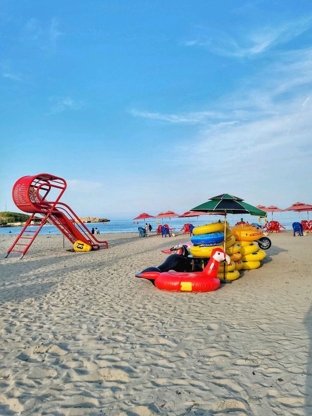 조용하고 한적한 포항 구룡포해수욕장🏖