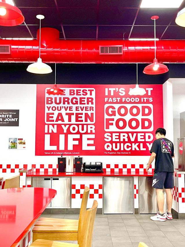 마카오에서 먹는 파이브가이즈🍔🍟