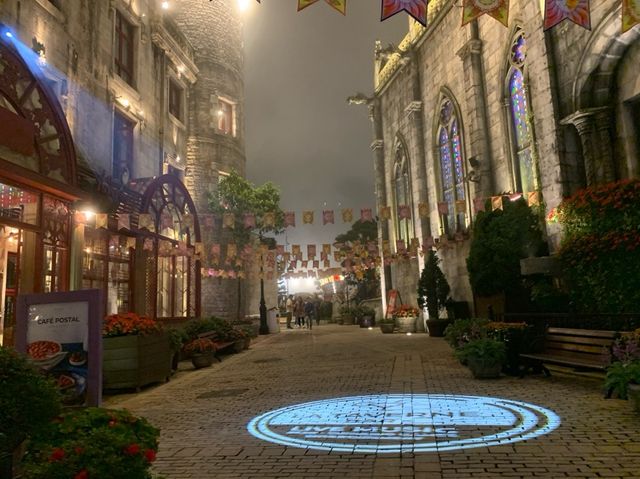 Night Walk At Ba Na Hills 