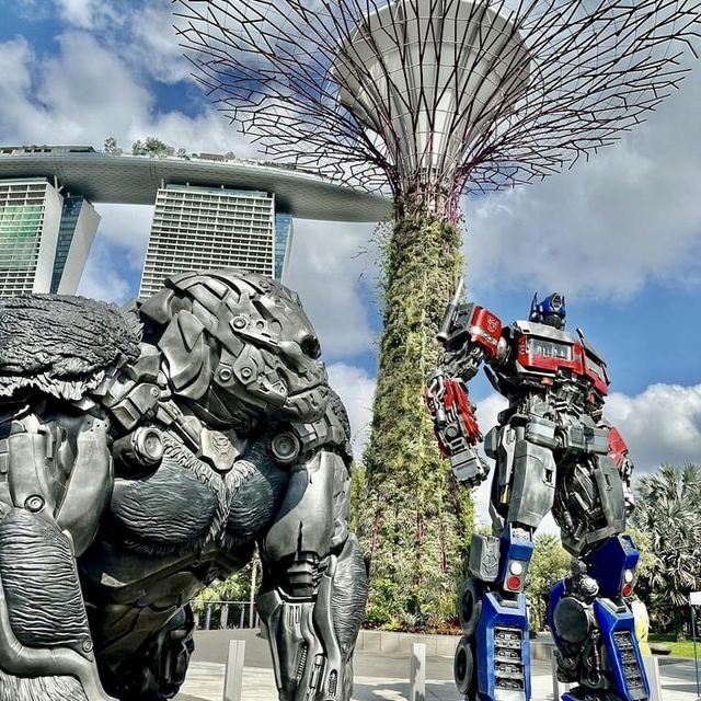 Mighty Transformers at the Gardens by the Bay