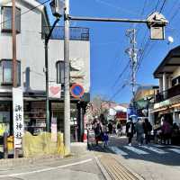 旧軽井沢銀座の街並み