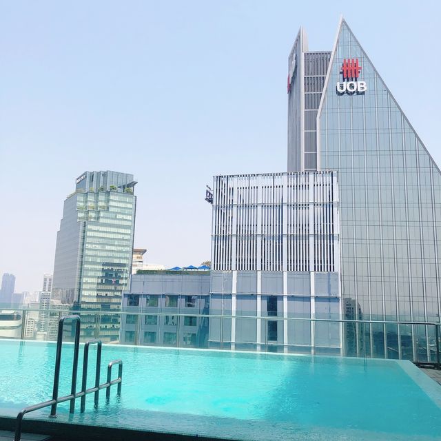 泰國曼谷🇹🇭清涼一下💙🍹 Hilton Sukhumvit Bangkok โรงแรมฮิลตัน สุขุมวิท กรุงเทพ