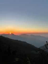 🛤️ Magnificent Sunset at Alishan 🌅