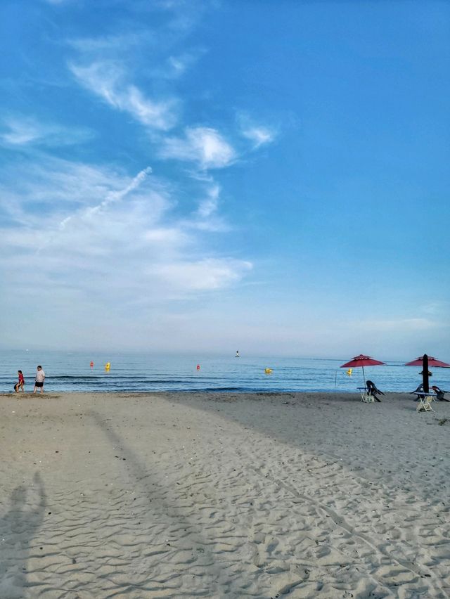 조용하고 한적한 포항 구룡포해수욕장🏖