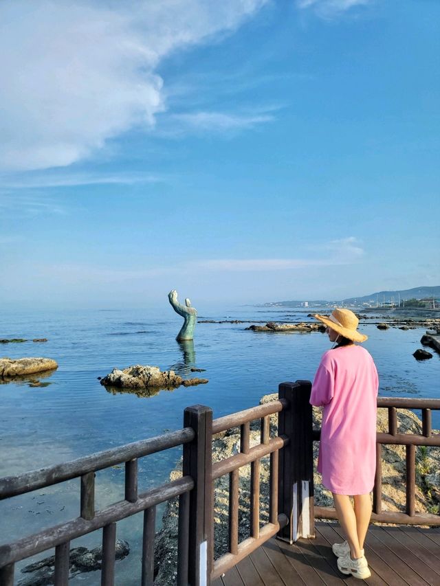 해맞이광장 호미곶 상생의손은 언제봐도 멋져🩵
