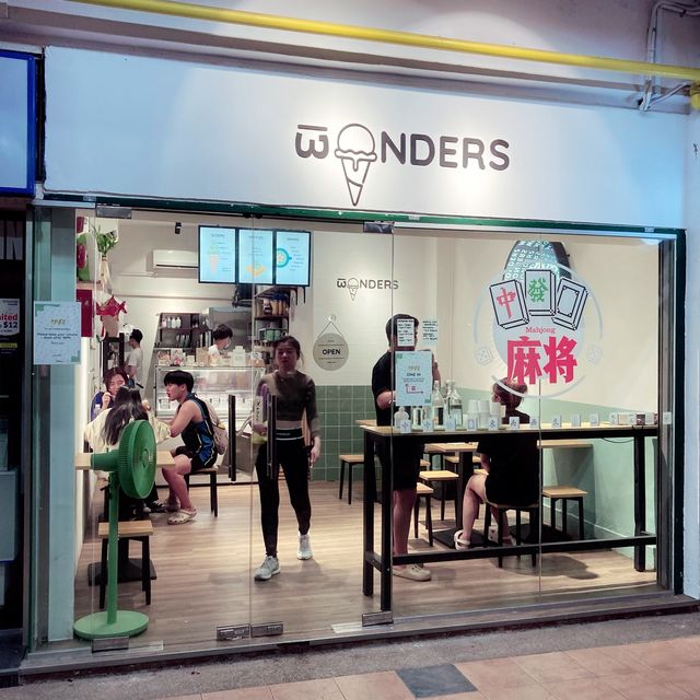 ICE-CREAM and MAHJONG? One WONDERS…