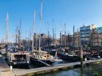 荷蘭🇳🇱鹿特丹 Rotterdam⛵️☀️Veerhaven美麗的港口景色