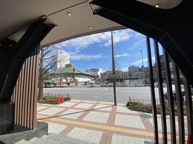 東京・両国。両国国技館が目の前。番地は『横綱』の『パールホテル両国』
