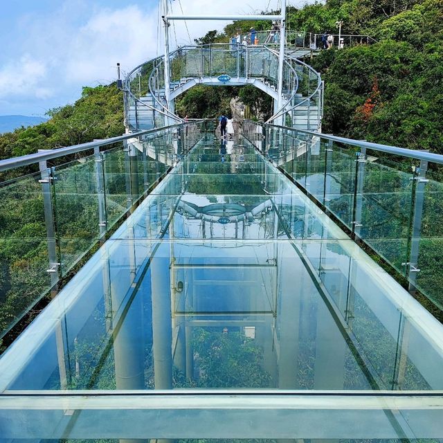 Yalong Bay Rainforest Paradise - take the bus up, but walk down to lose the crowds and enjoy the nature!