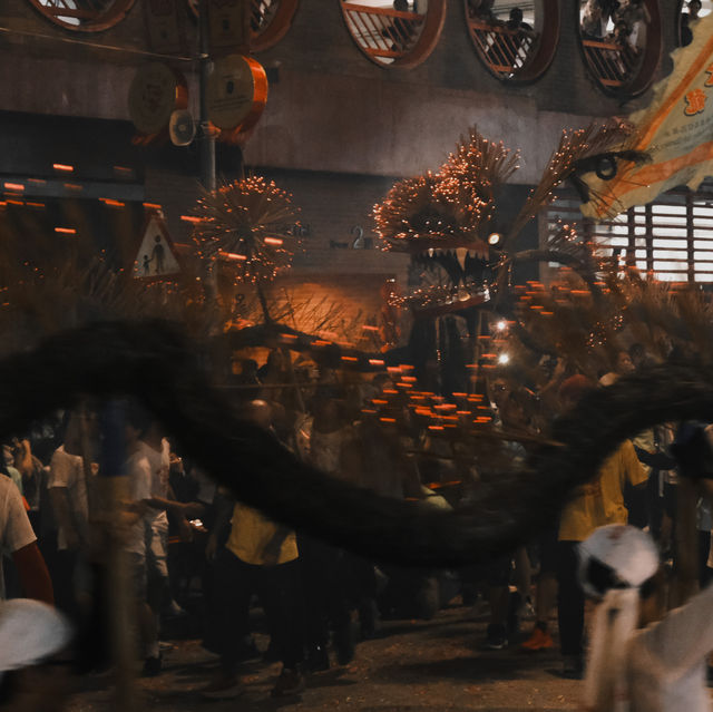 一年一度大坑舞火龍