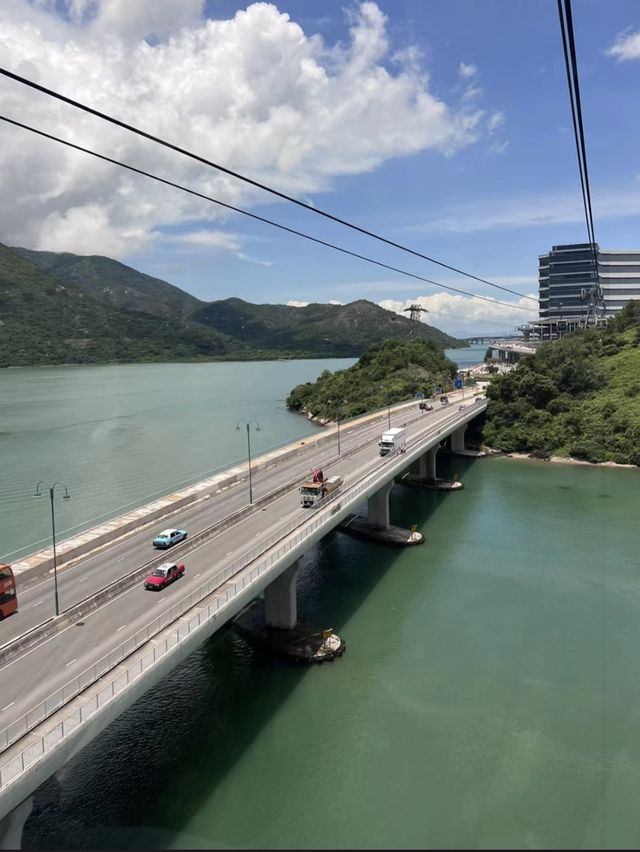 飛越夕陽探訪天空之城🚡🌅🏯 昂坪360纜車